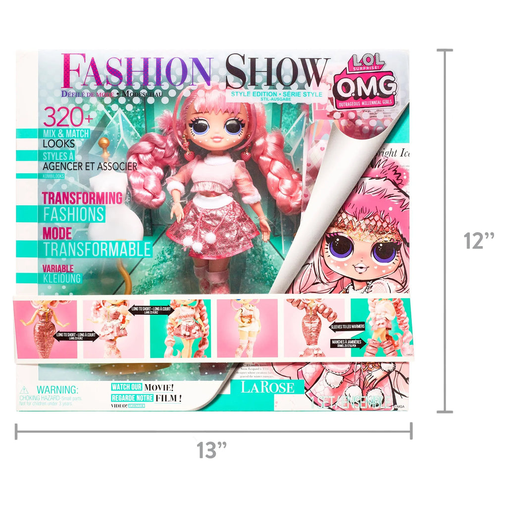 Fashion Doll with 320+ Fashion Looks K3533
