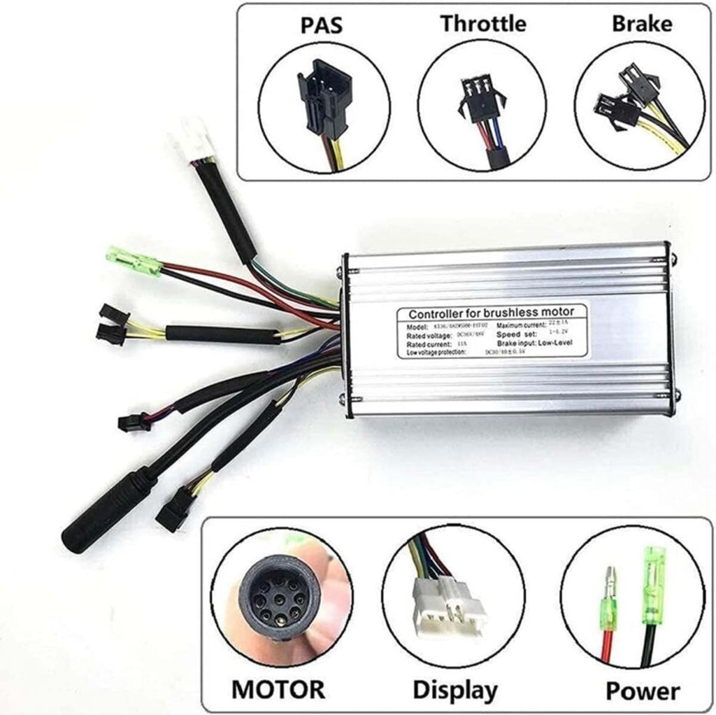 20"/24"/26"/27.5"/28"/29"/700C Front Wheel Electric Bicycle Hub Motor Conversion Kit with LCD3 Display K543920