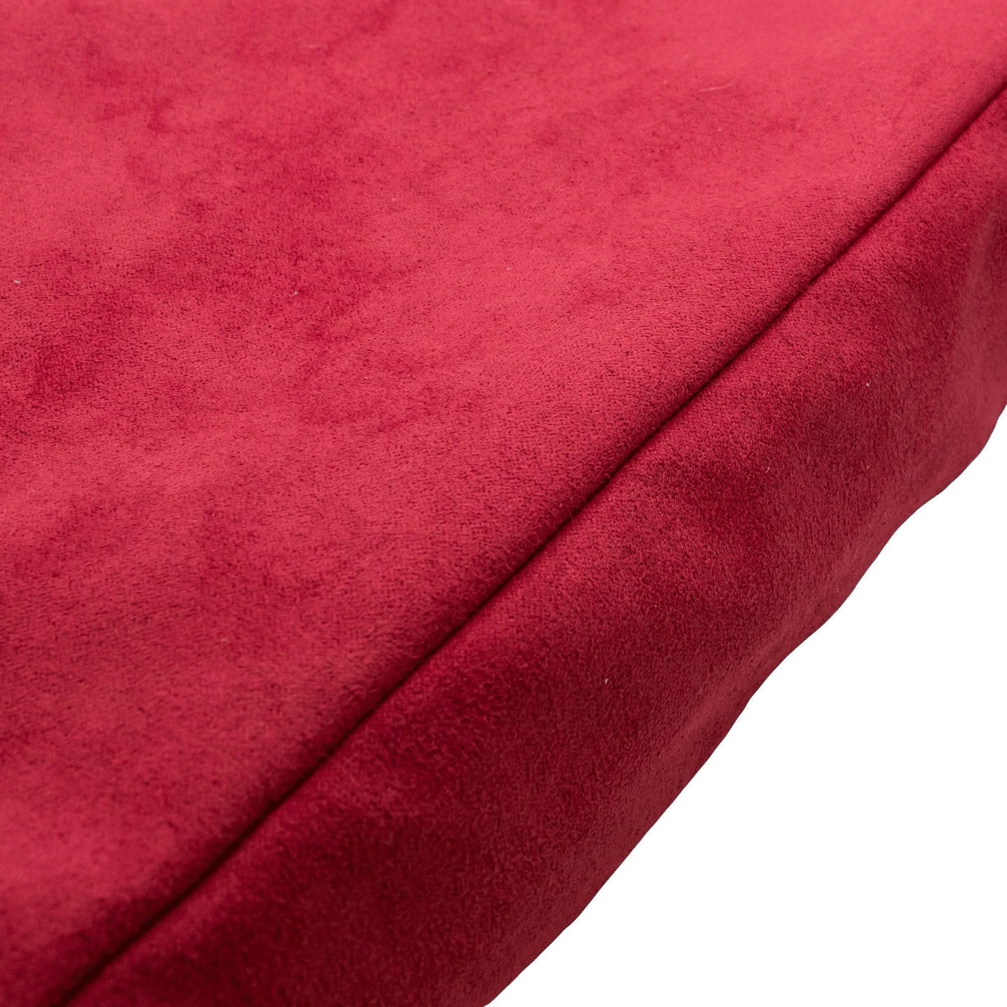Red Luxury Dog Crate Pad Medium J76771