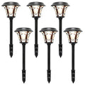 6 Pack Solar Powered Pathway Lights, Warm White X3059