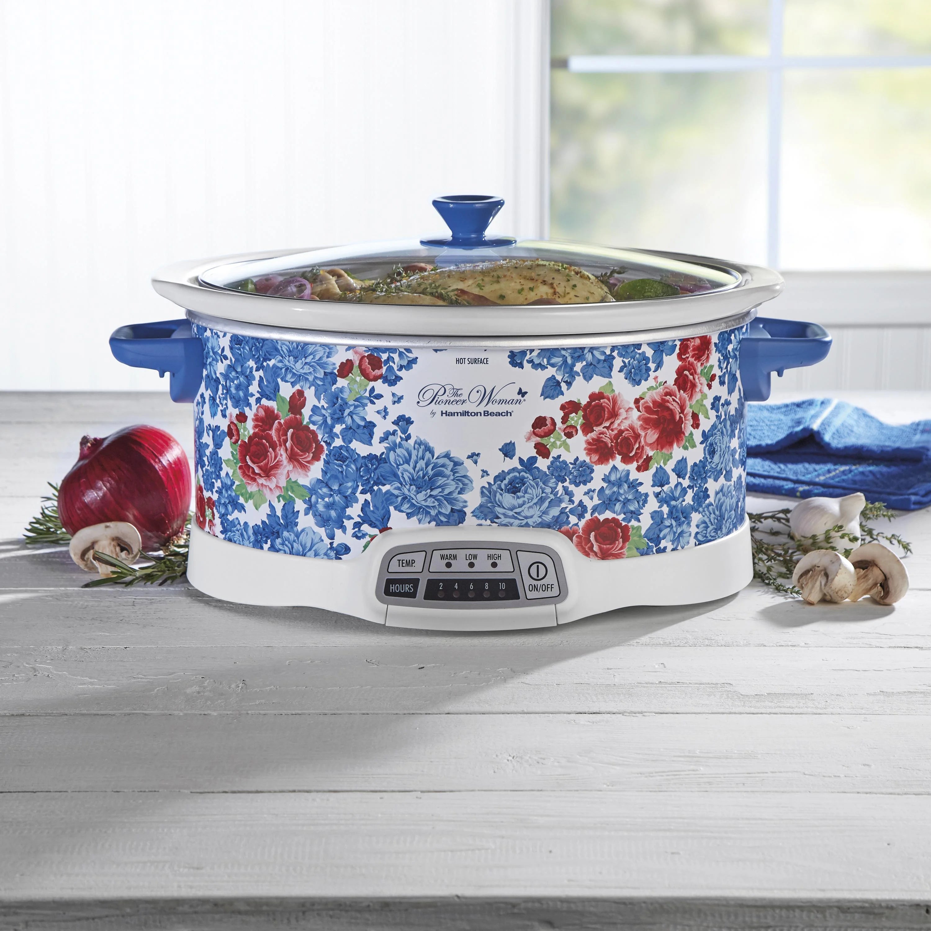 Programmable Slow Cooker, 7 Quart Capacity, Removable Crock L2272