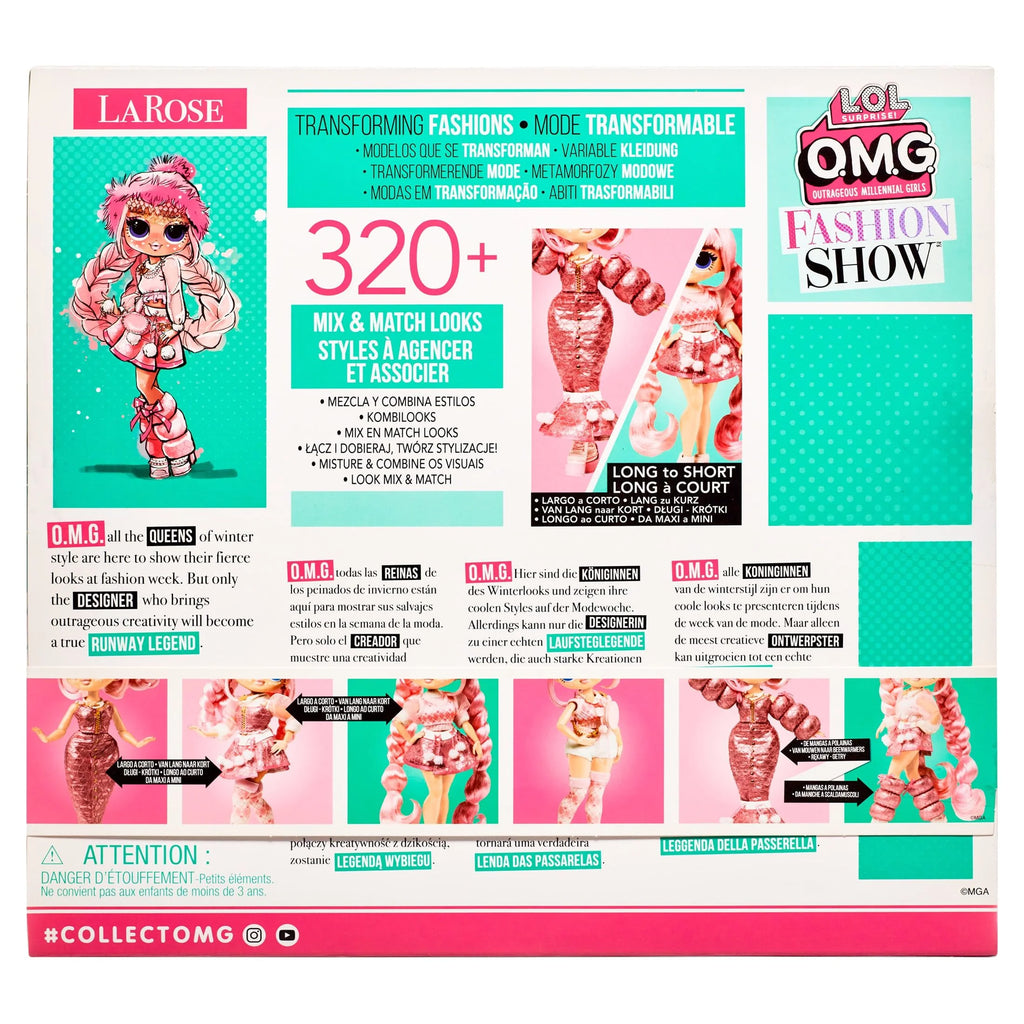 Fashion Doll with 320+ Fashion Looks K3533