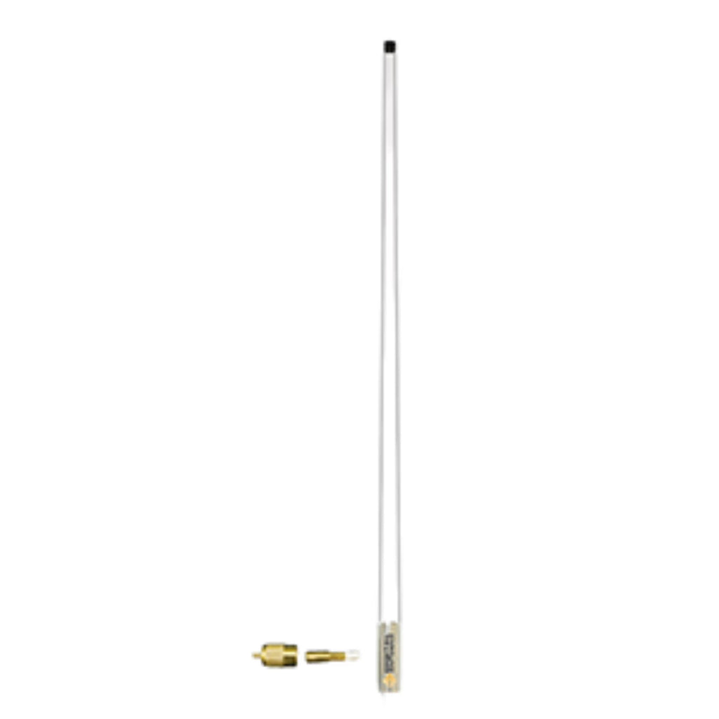 White 8 ft. 4.5dB AIS Marine Antenna with 25 ft. Cable H1356