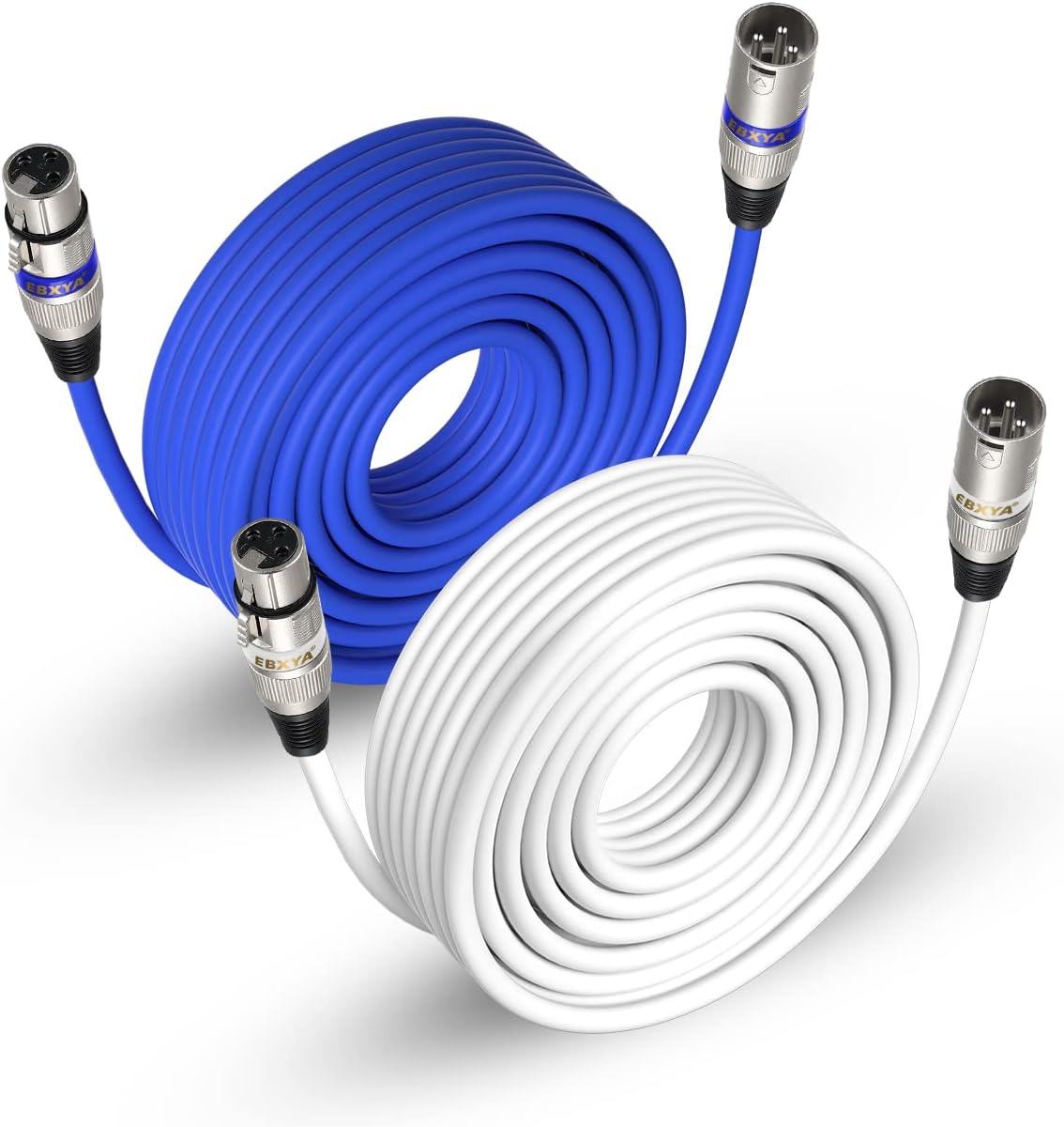 50 Ft 4 Pack XLR Microphone Cable Y1335