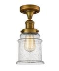 1 Light Semi-Flush Mount M142