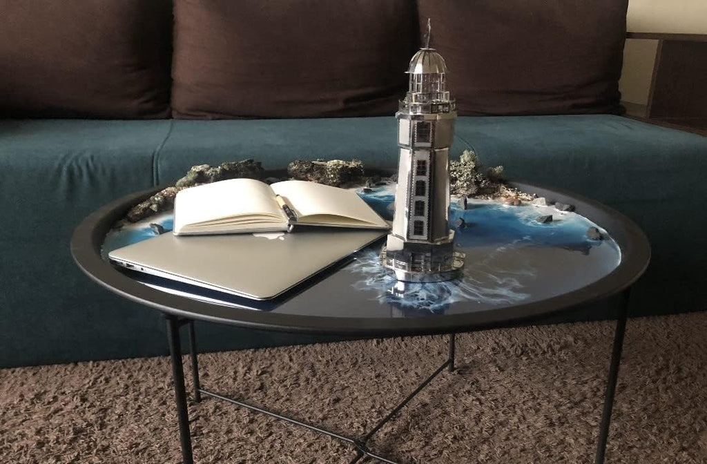 3D Architecture Metal Model Electrical Lighthouse DIY Construction Kit P31243