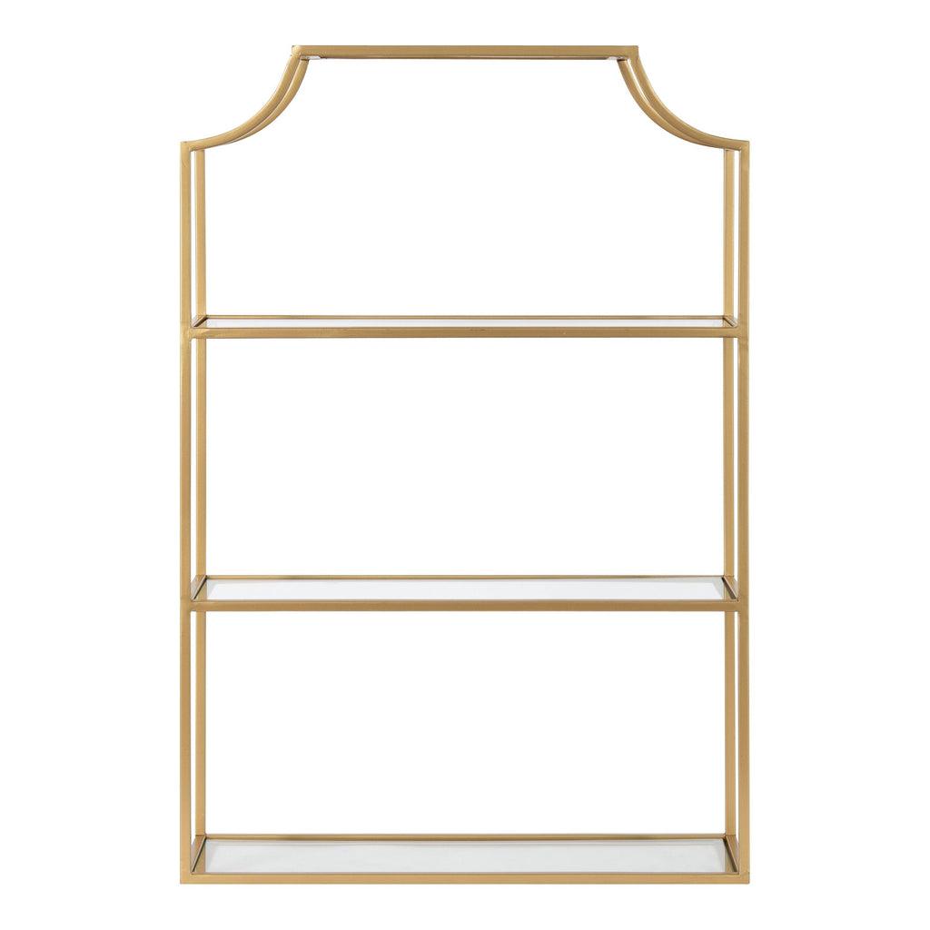 4-Tier Wall Shelf - Silver N80112