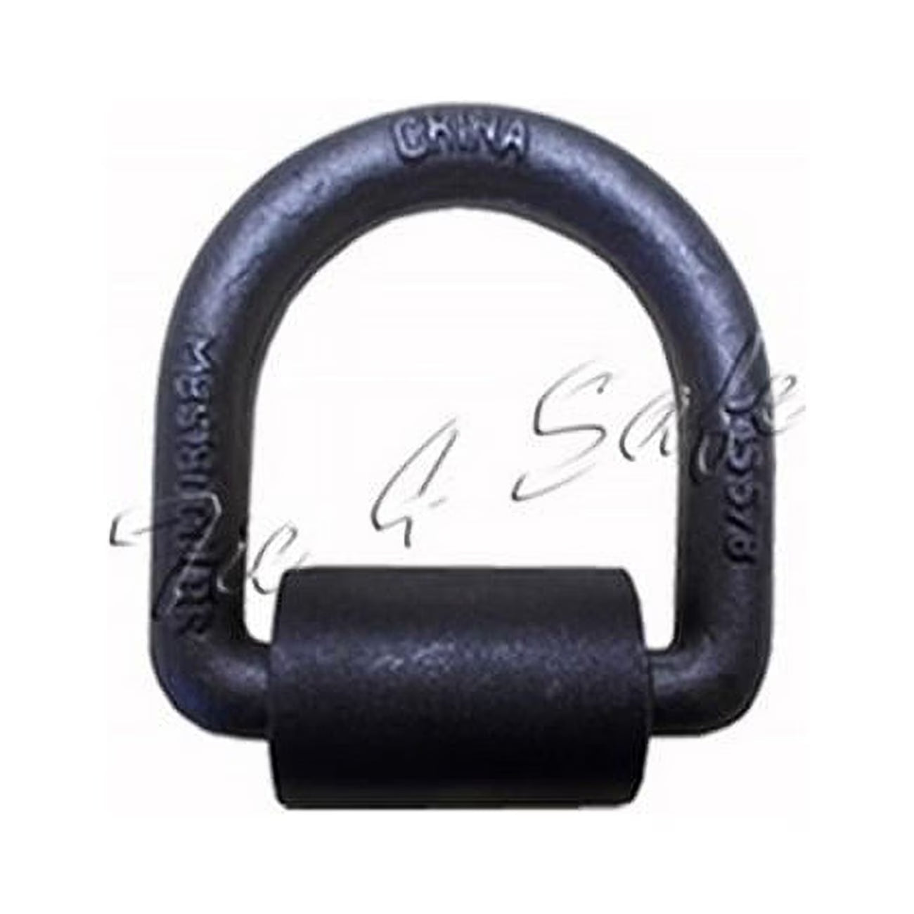 0.75 in. Weld On Lashing D-Ring with Cap - 2 Piece J466