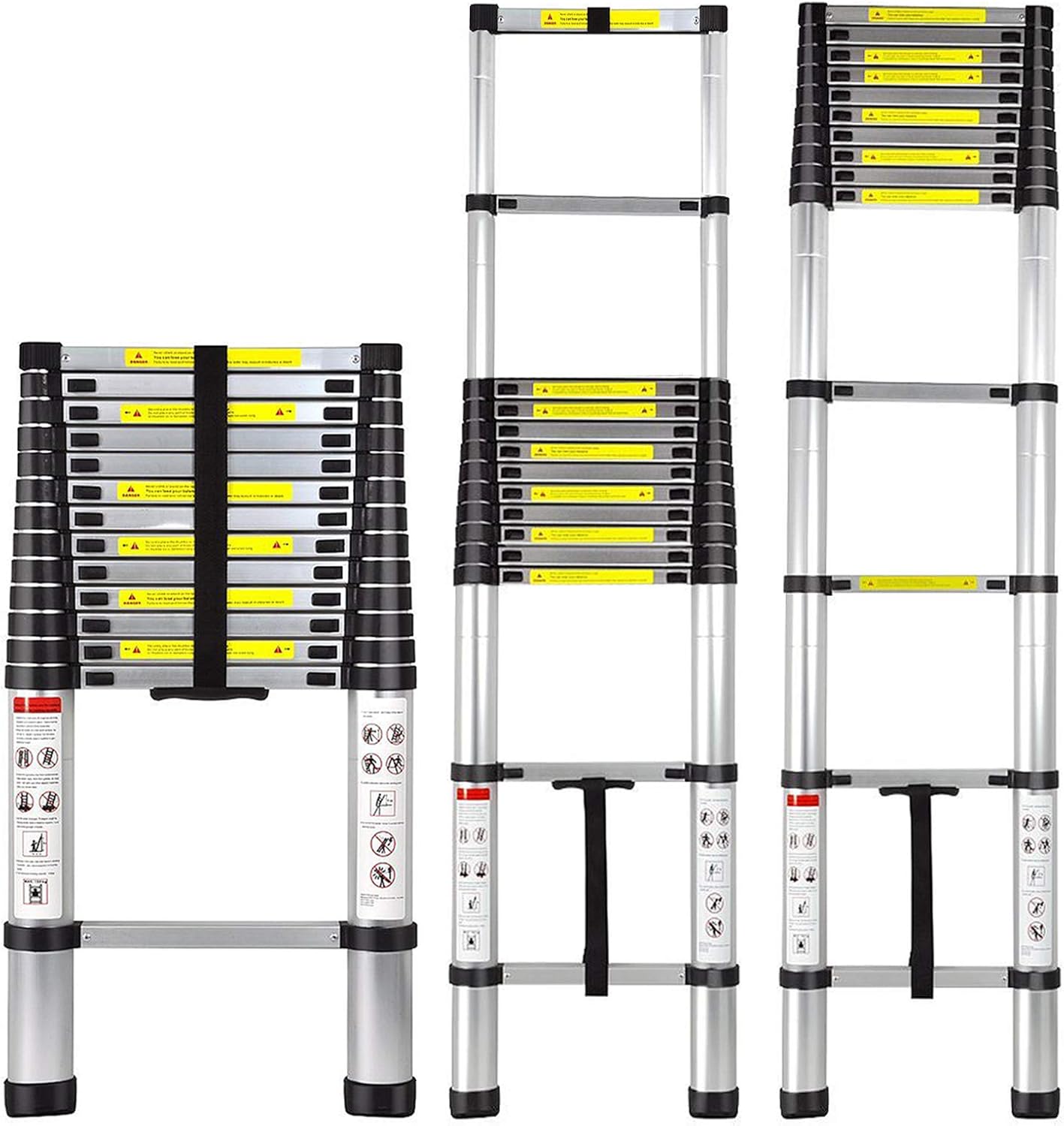 10.5FT Aluminum Telescoping Ladder B25996