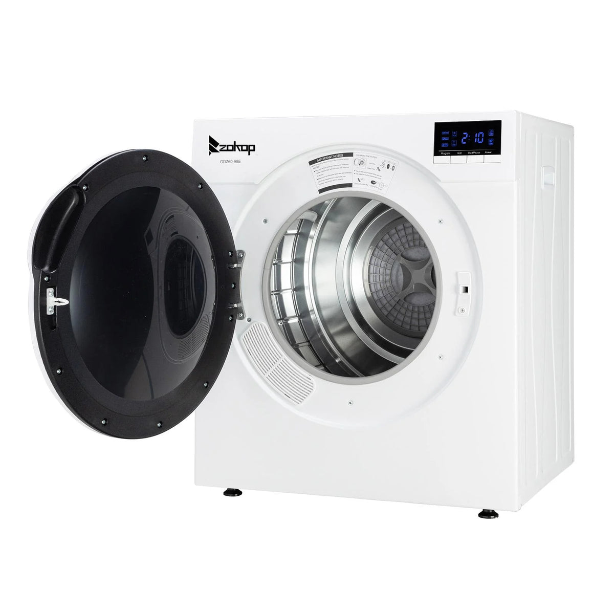 White 3.5 cu ft Portable Laundry Dryer W27812