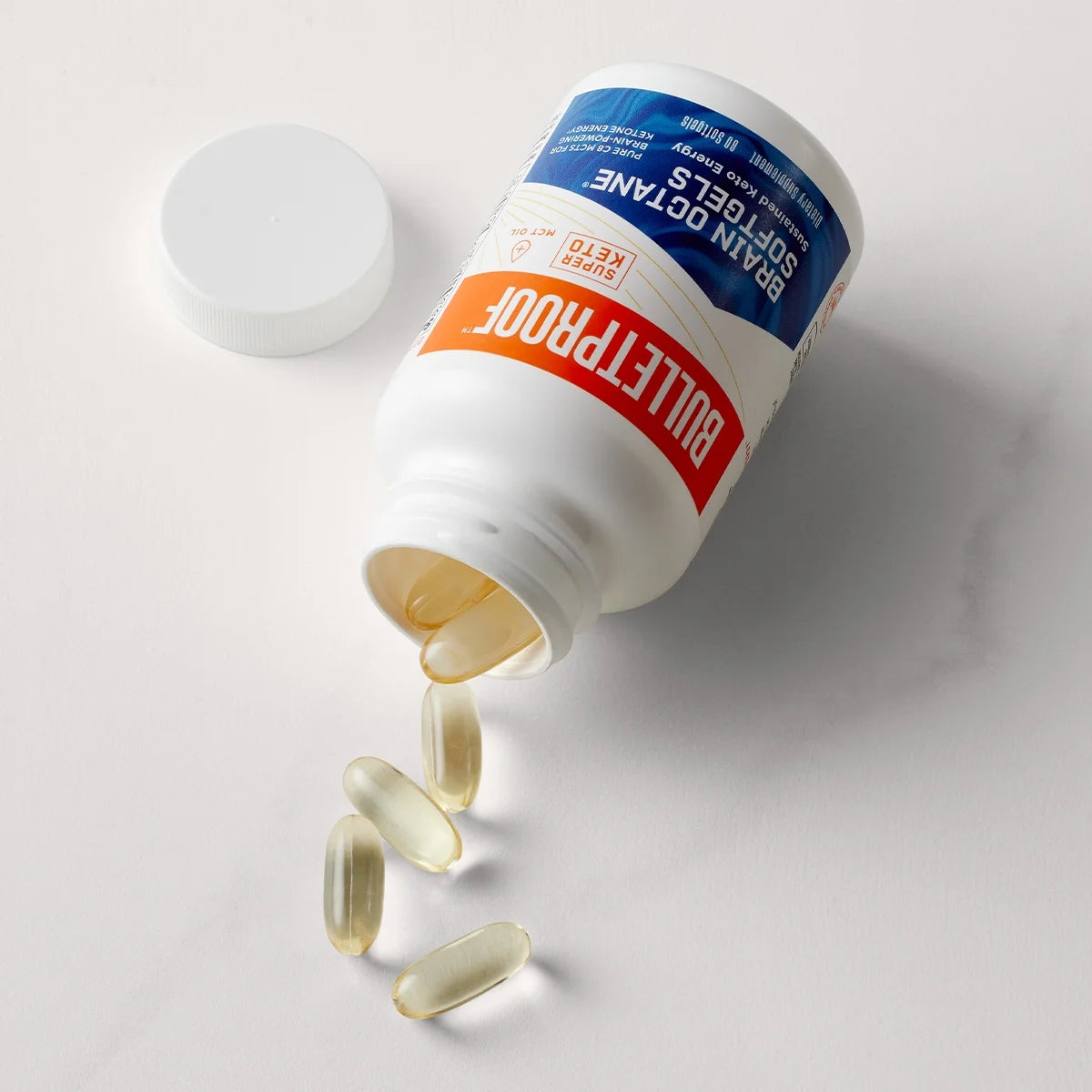 60 Softgels C8 MCT Oil from Non-GMO Coconuts Y57138