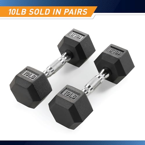 Rubber Hex Dumbbell E76853