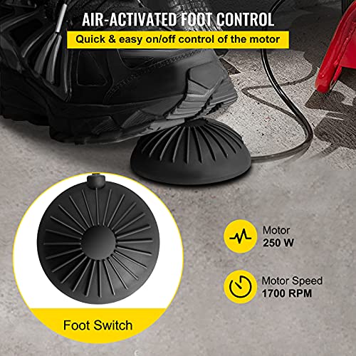 50FT x 1/2Inch Electric Drain Auger with 4 Cutter & Foot Switch T299