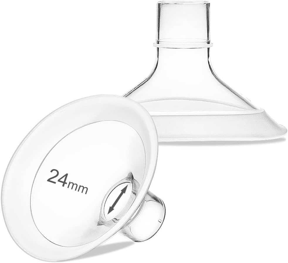 24mm Breast Shields Breast Pump Flanges, 2pcs Z88641