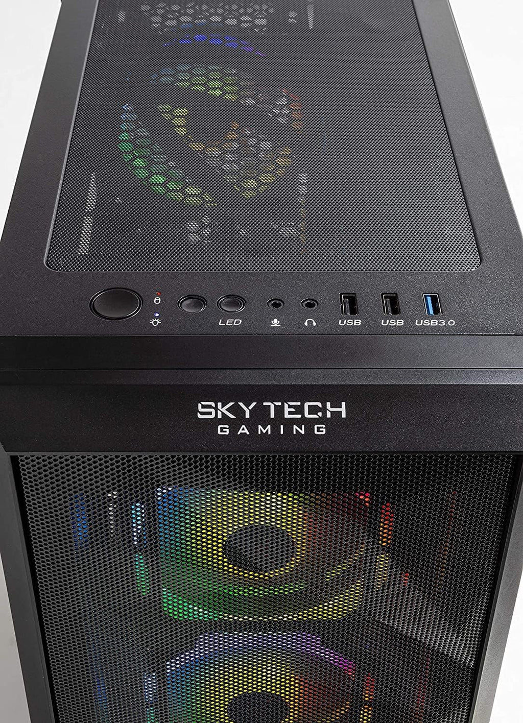 Intel Core i5 12400F 2.5 GHz NVIDIA RTX 4060 1TB NVME SSD 16GB DDR4 RAM 3200 650W Gold PSU Windows 11 Home Gaming PC Desktop C851