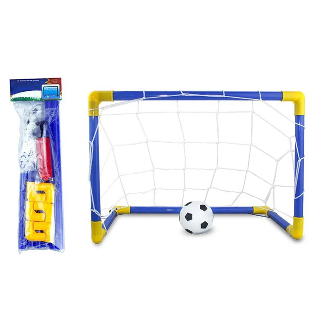 Mini Soccer Goal Set with Inflatable Play Ball X272701
