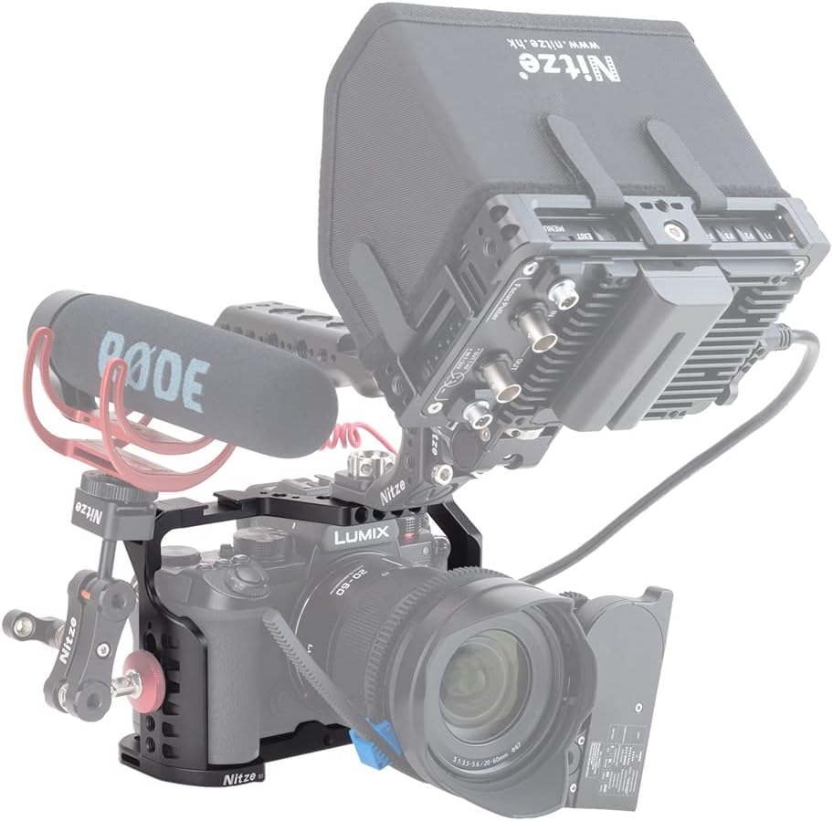 Cage for Panasonic Lumix S5 with Built-in NATO Rail K53808