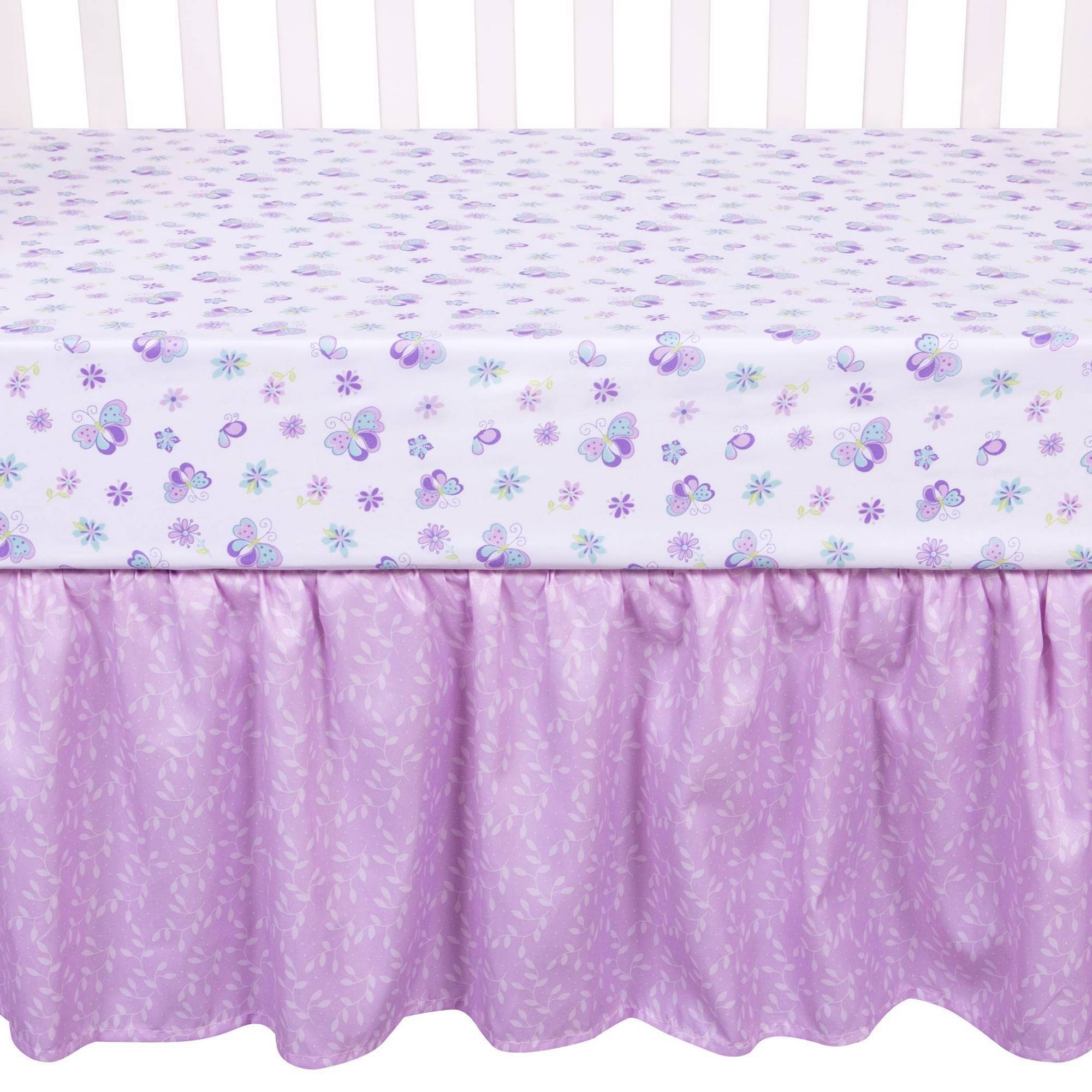 4 Piece Crib Bedding Set Y4245