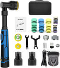 Mini Cordless Polisher, 5 Variable Speed 2500-6000RPM, 2 Batteries and 1 Battery Charger F828198