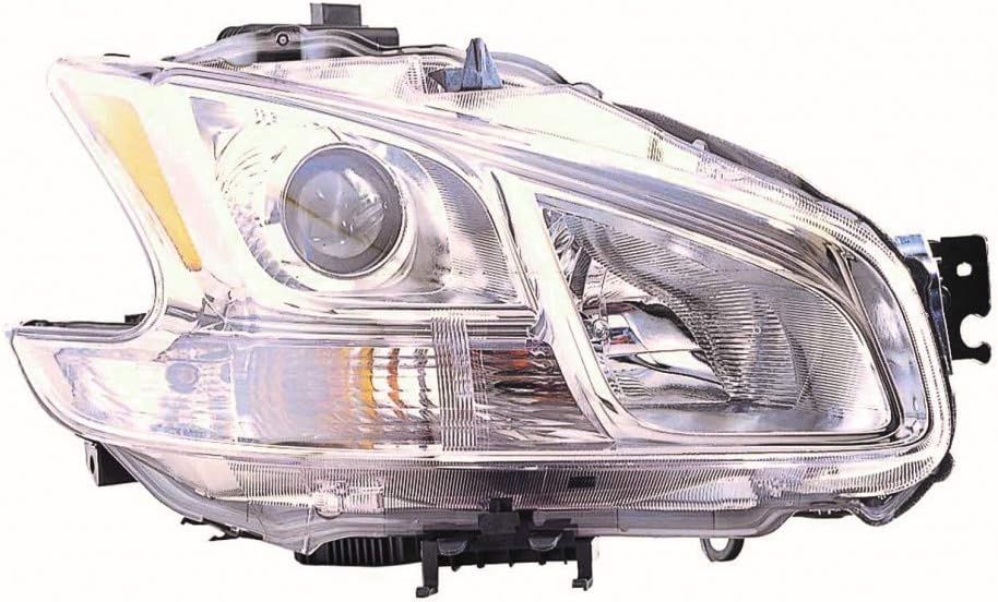 Headlight Assembly for Nissan Maxima 2009-2014 Passenger Side HID A4208
