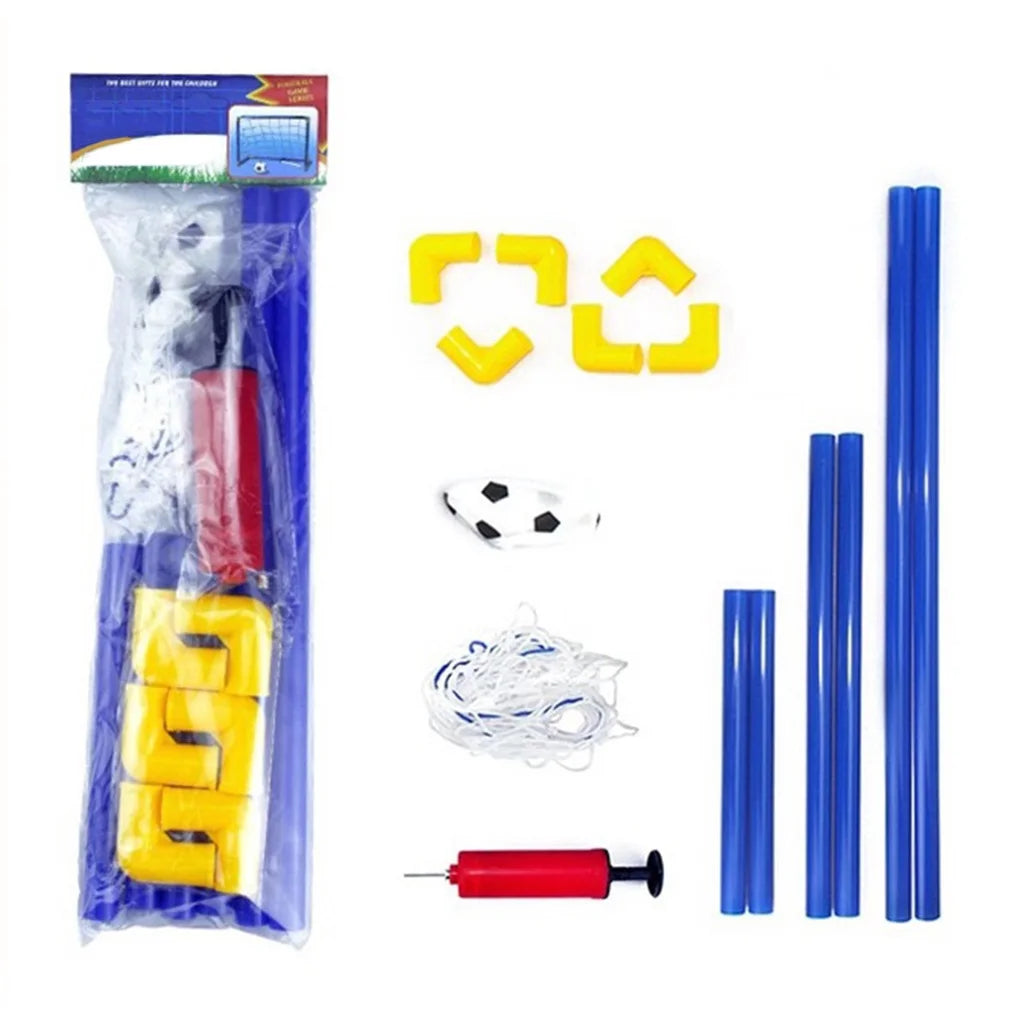 Mini Soccer Goal Set with Inflatable Play Ball X272701