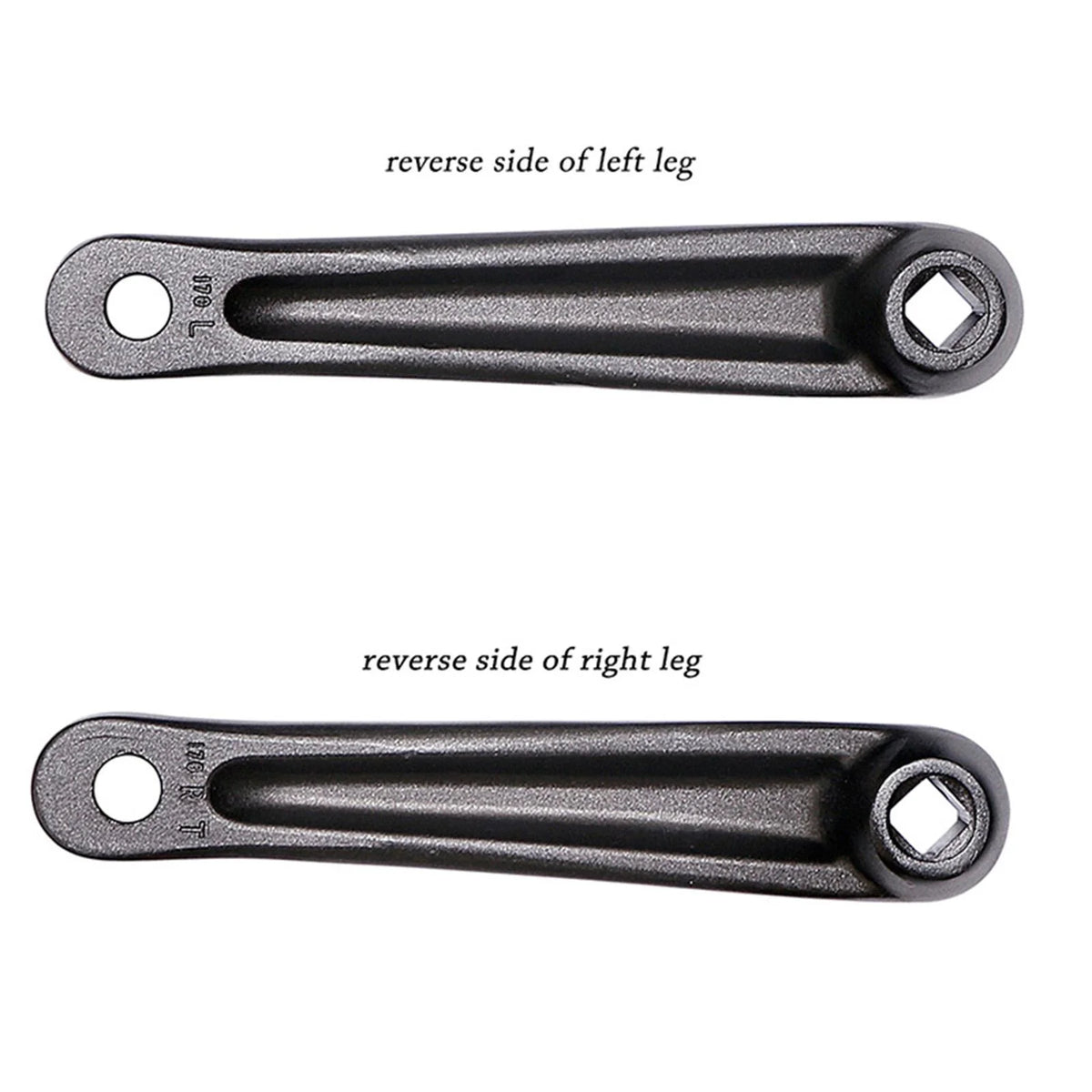 Electric Bike Crank Arm 170mm Left Right Diamond Hole P6888