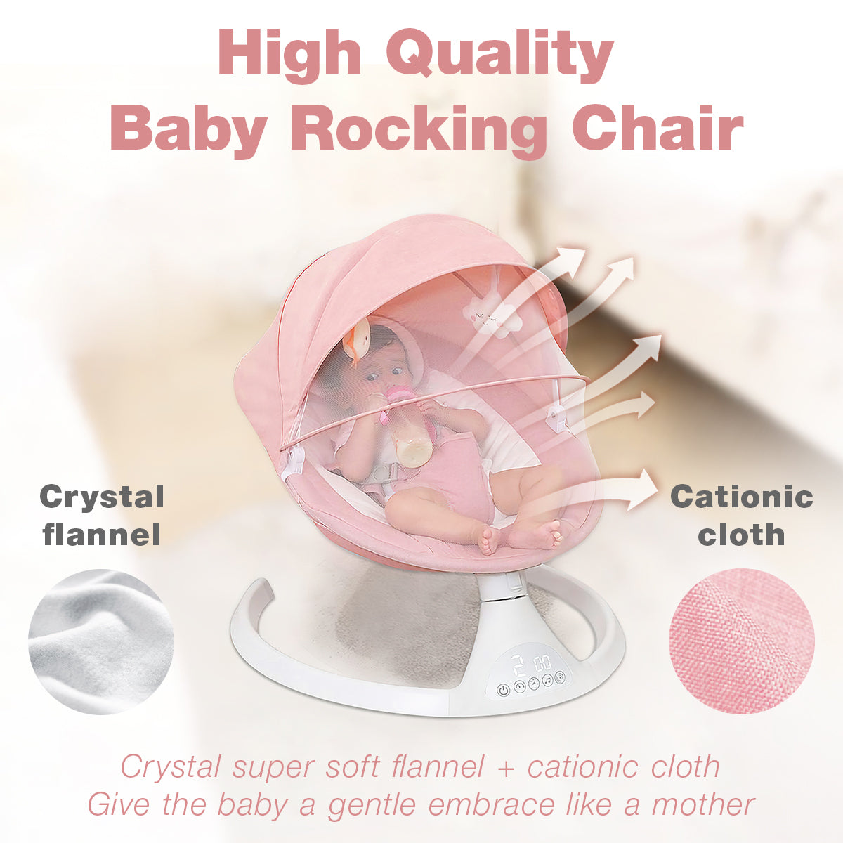 Pink Baby Swing I2962