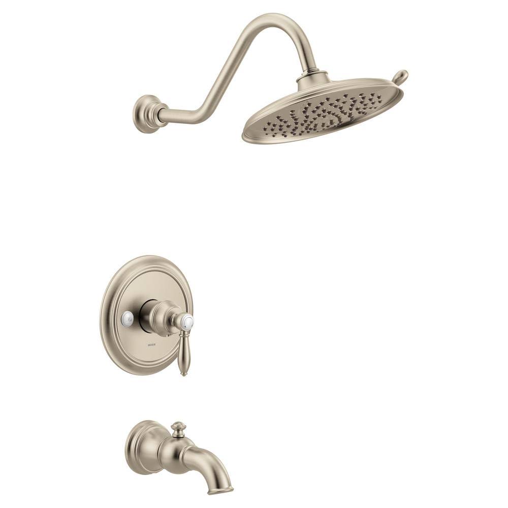 Brushed Nickel Tub and Shower Trim Kit P871047