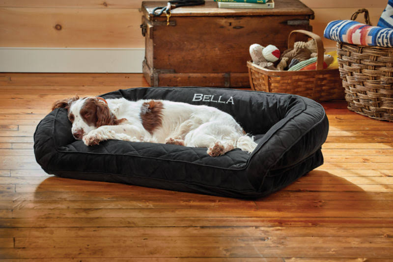 Extra Large Bolster Dog Bed W3569