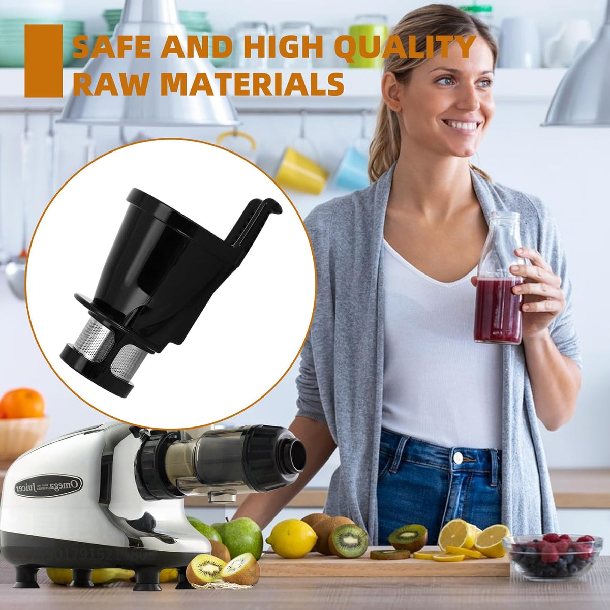 Juicing Screen Replacement Parts for Omegae Slow Juicer L805060
