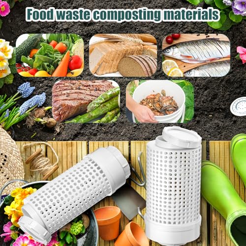 4 Pcs Worm Composter Compost Bin U707