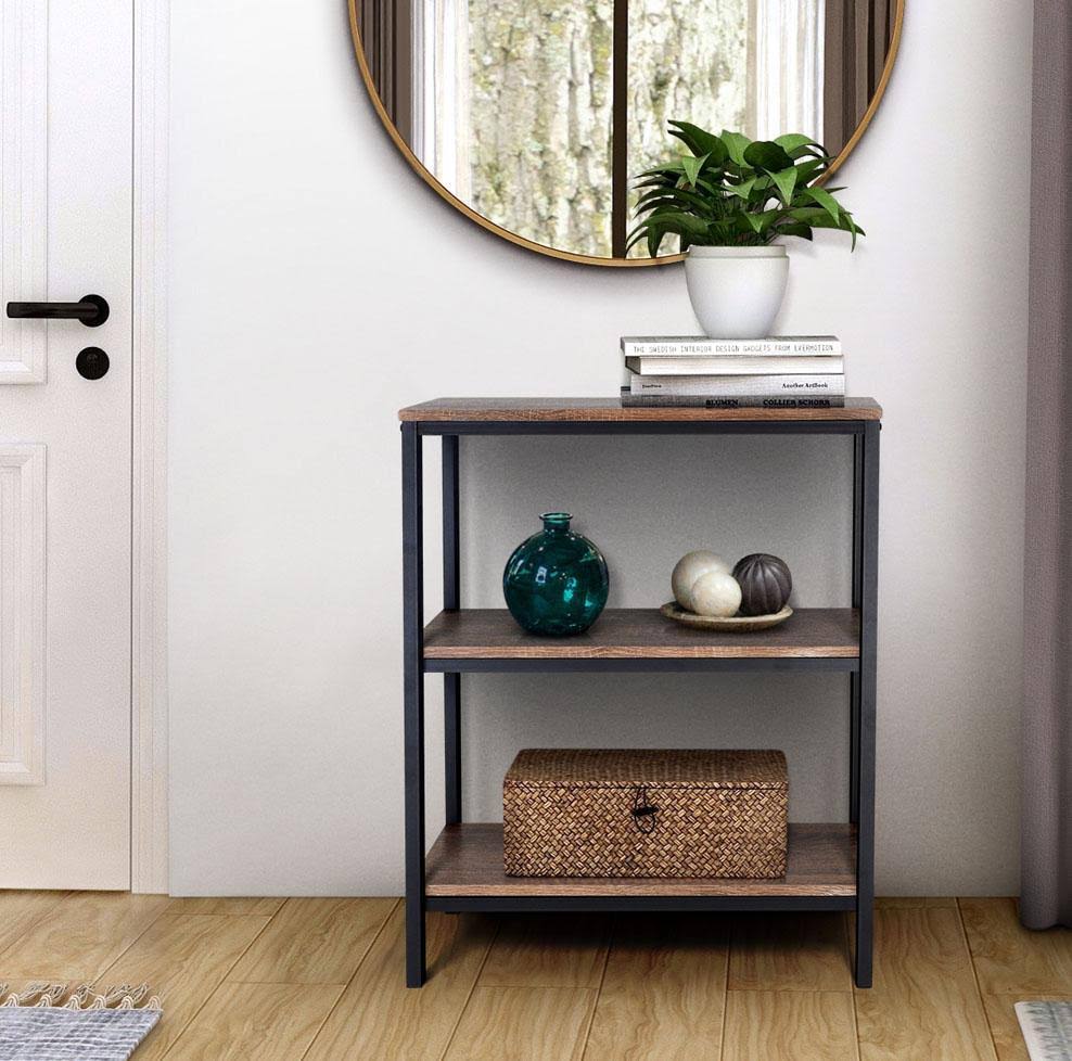 3 Tier Metal Etagere Bookcase H610565