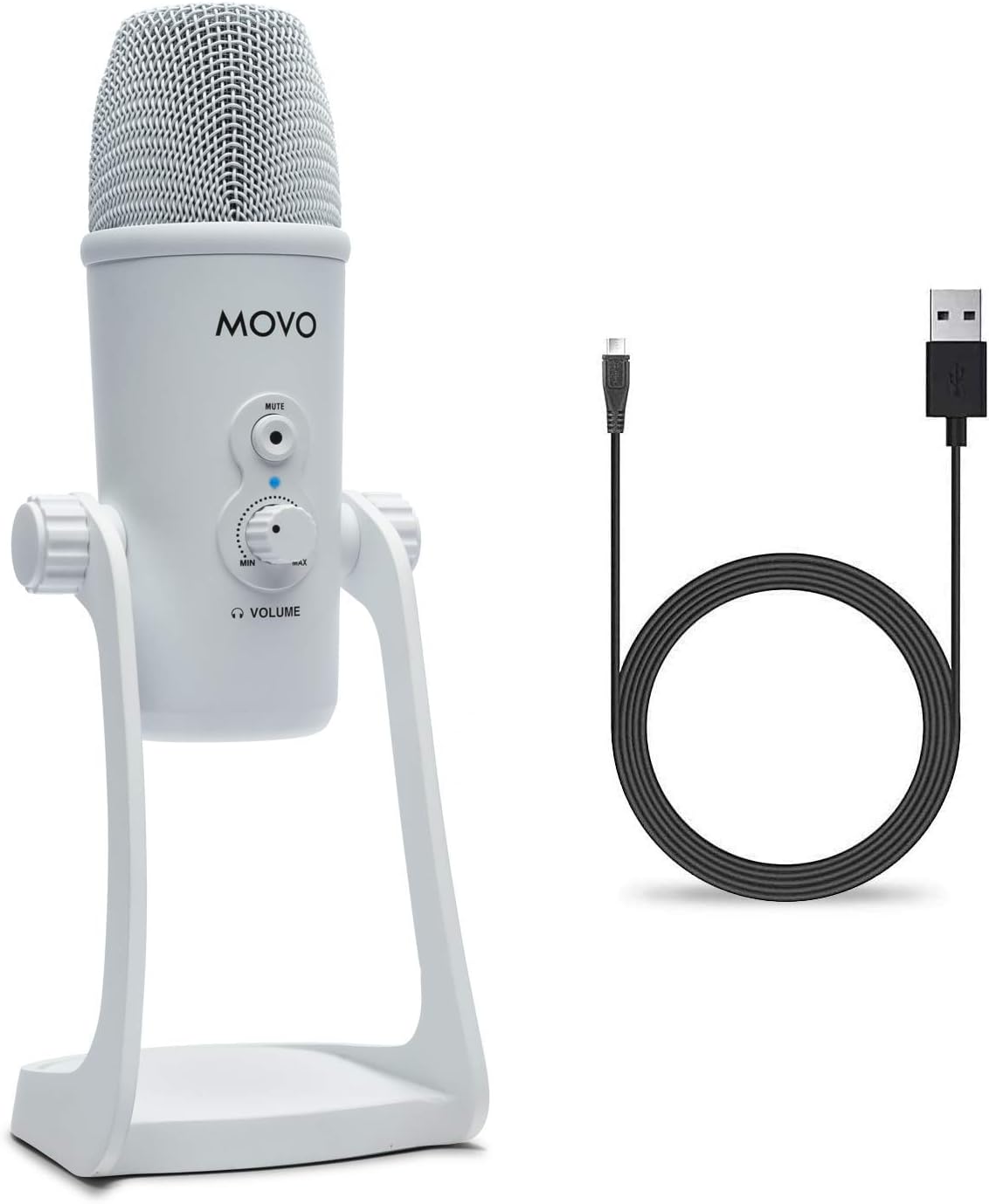 Desktop USB Microphone with Adjustable Pickup Patterns V592258