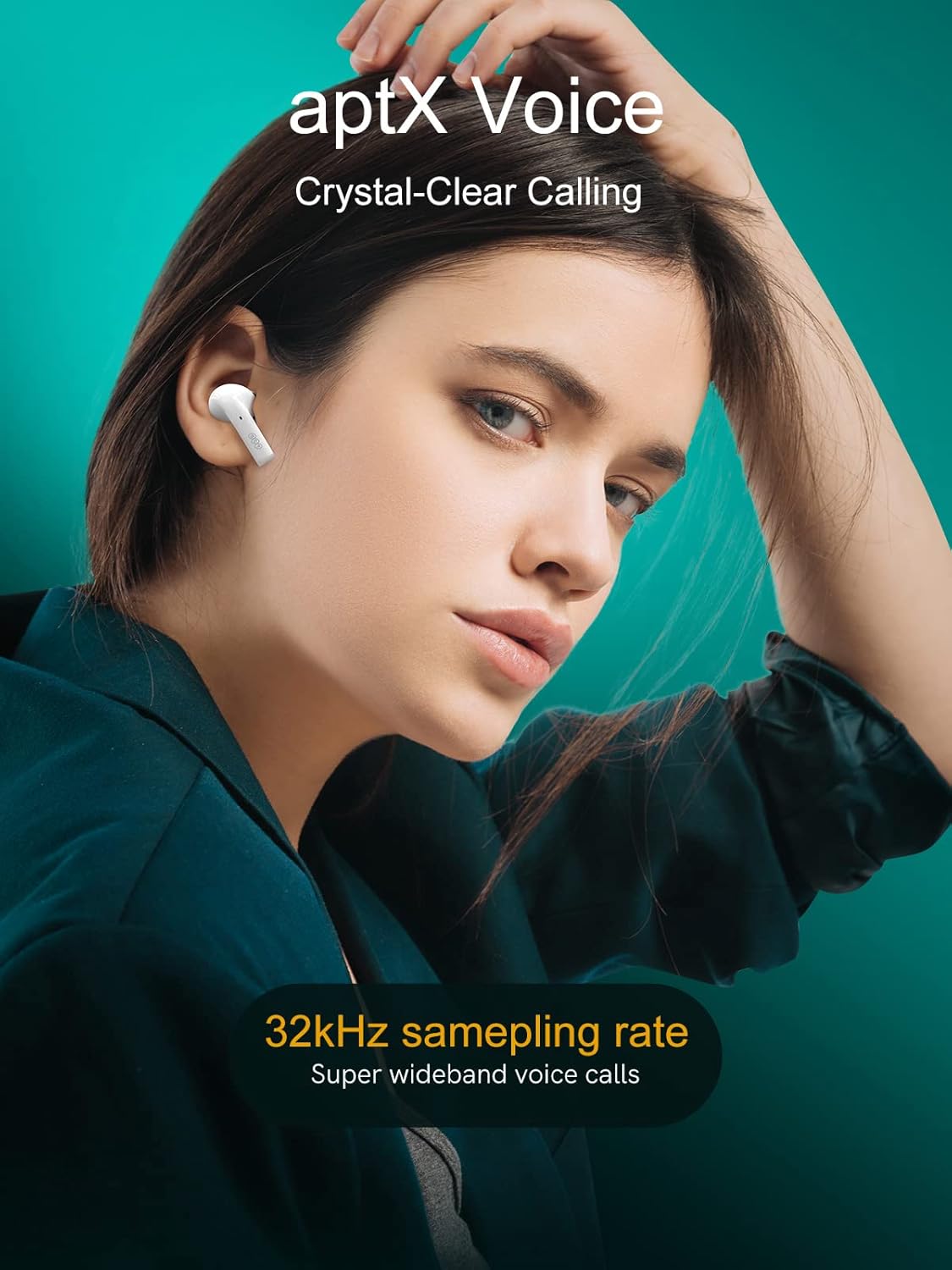 Wireless Earbuds T18 in Ear Bluetooth 5.2 Stereo Earphones, 30H Playtime Pack of 2 L2803