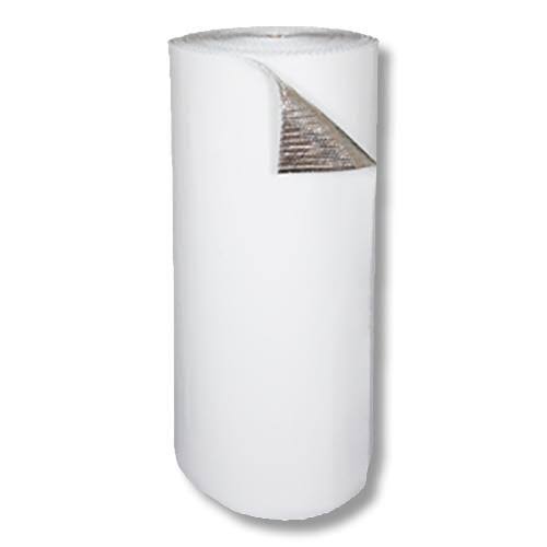 White Single Bubble Reflective Insulation 500 SF 48 inch I298733