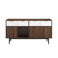 Faux White Marble 2 Drawer Sideboard O709289