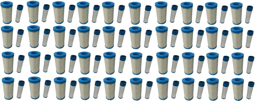 Pack of 12 Air Filters + 12 Pre Filters Combo Q253