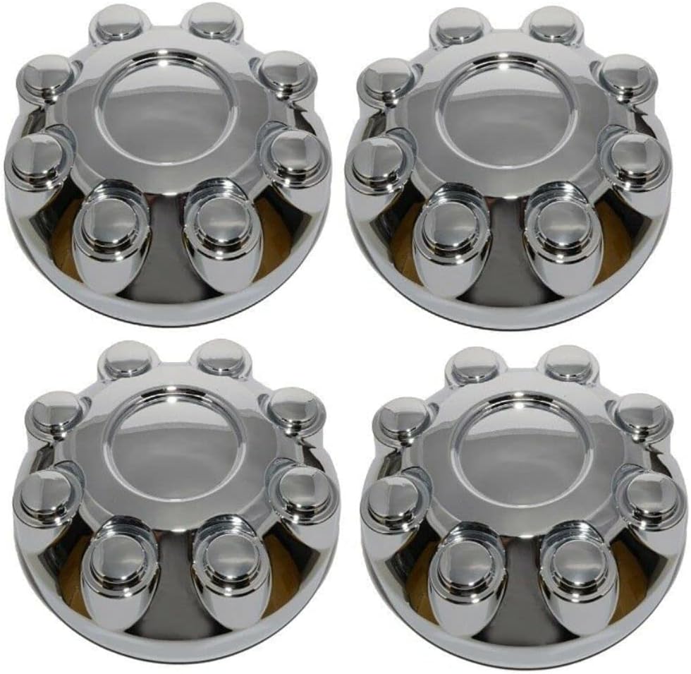 Chrome Wheel Hub Center Cap Set I127437
