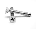 #4-40 x 7/16 Coarse Thread Machine Screw Phillips Flat Head Low Carbon Steel Zinc Plated E59734