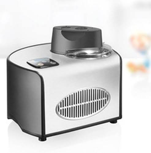 150W 1.5L Black Stainless Steel Ice Cream Maker D636