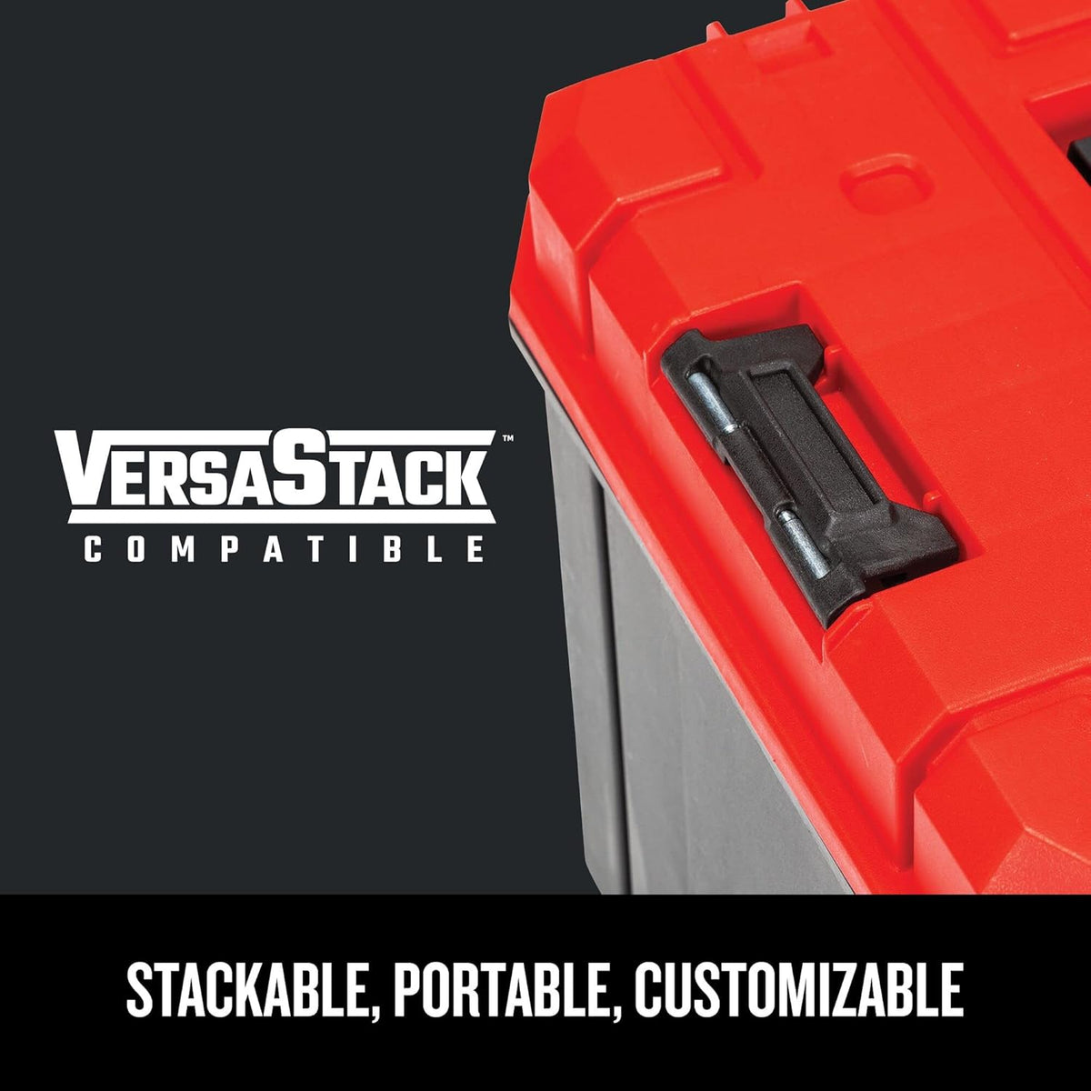 Deep Tool Box, Lockable, 17-in. L733