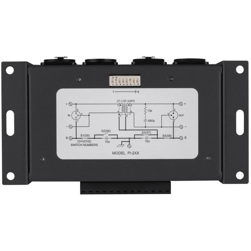 Dual Channel XLR Line Input Isolator B790568