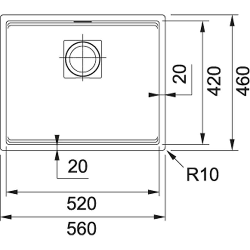 Storm Granite Undermount Kitchen Sink J4849