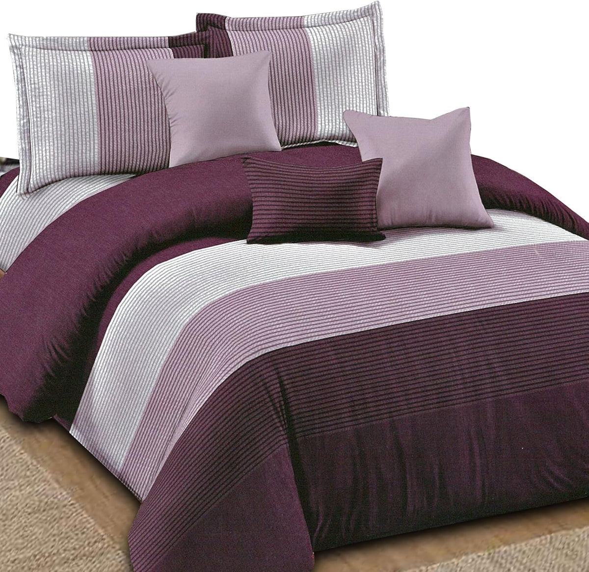 King Duvet Cover Set 3pc Microfiber Z255
