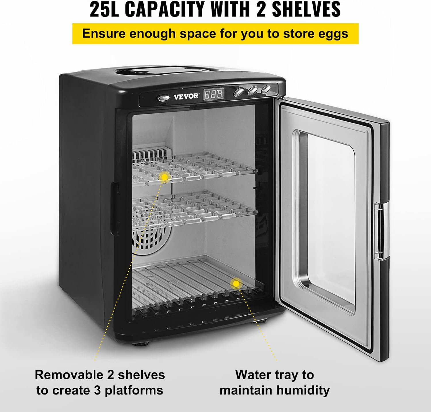 25L Automatic Reptile Incubator 5°C to 60°C Z62807