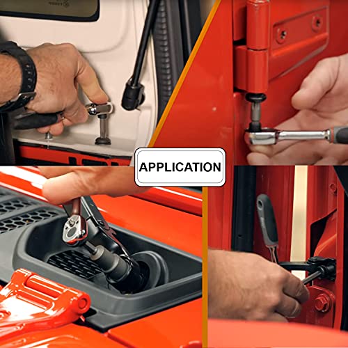 Red Torx Screw Removal Tool Kit for Jeep Wrangler I4662