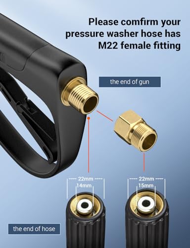Heavy Duty Car Wash Foam Cannon with Adjustable Nozzle and 1 L Bottle Z94896