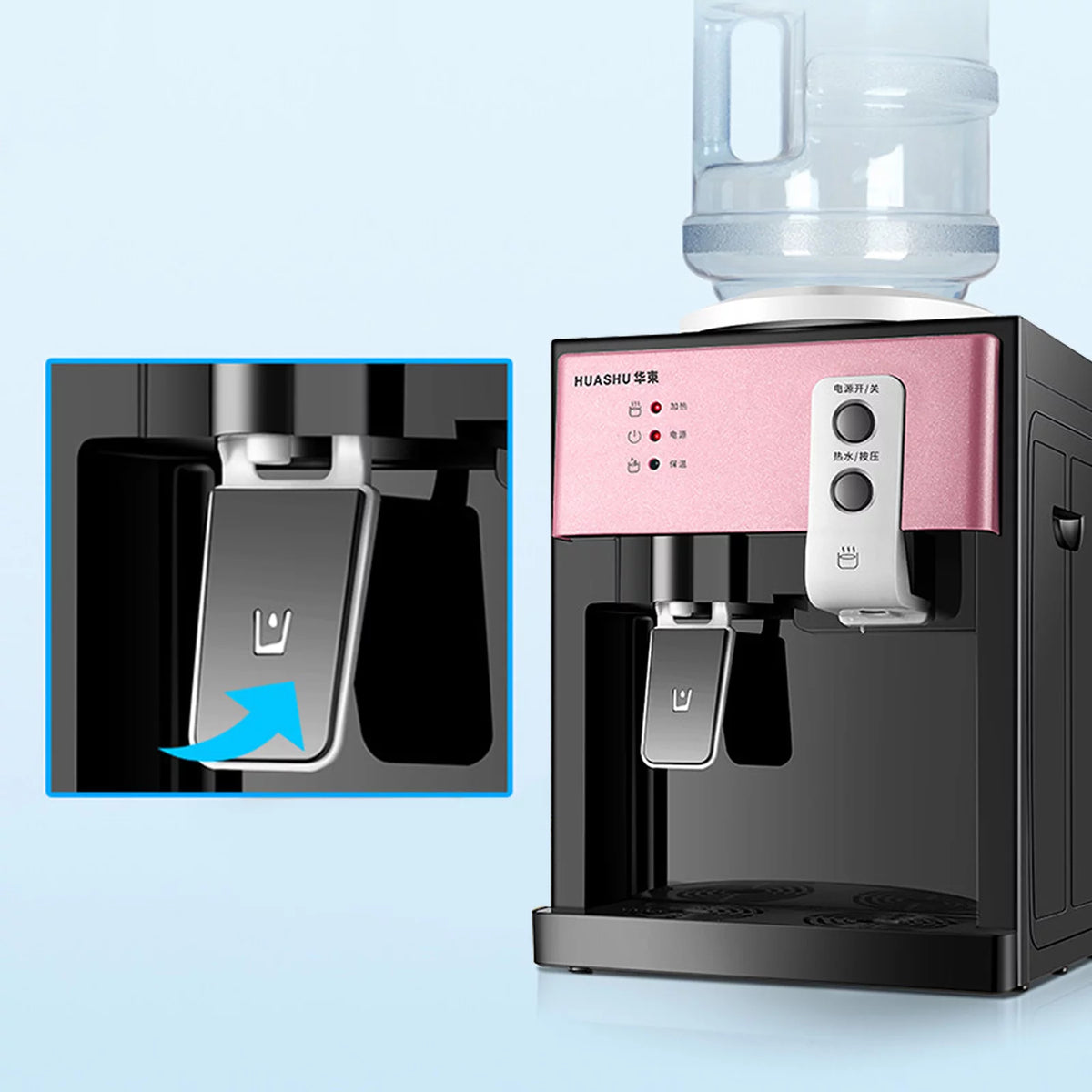 Freestanding Electric Hot and Cold Water Cooler Dispenser O8182