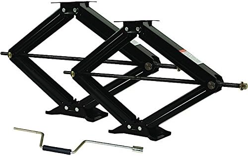 30" Scissor Jack with Crank Handle, Pack of 2 E3714