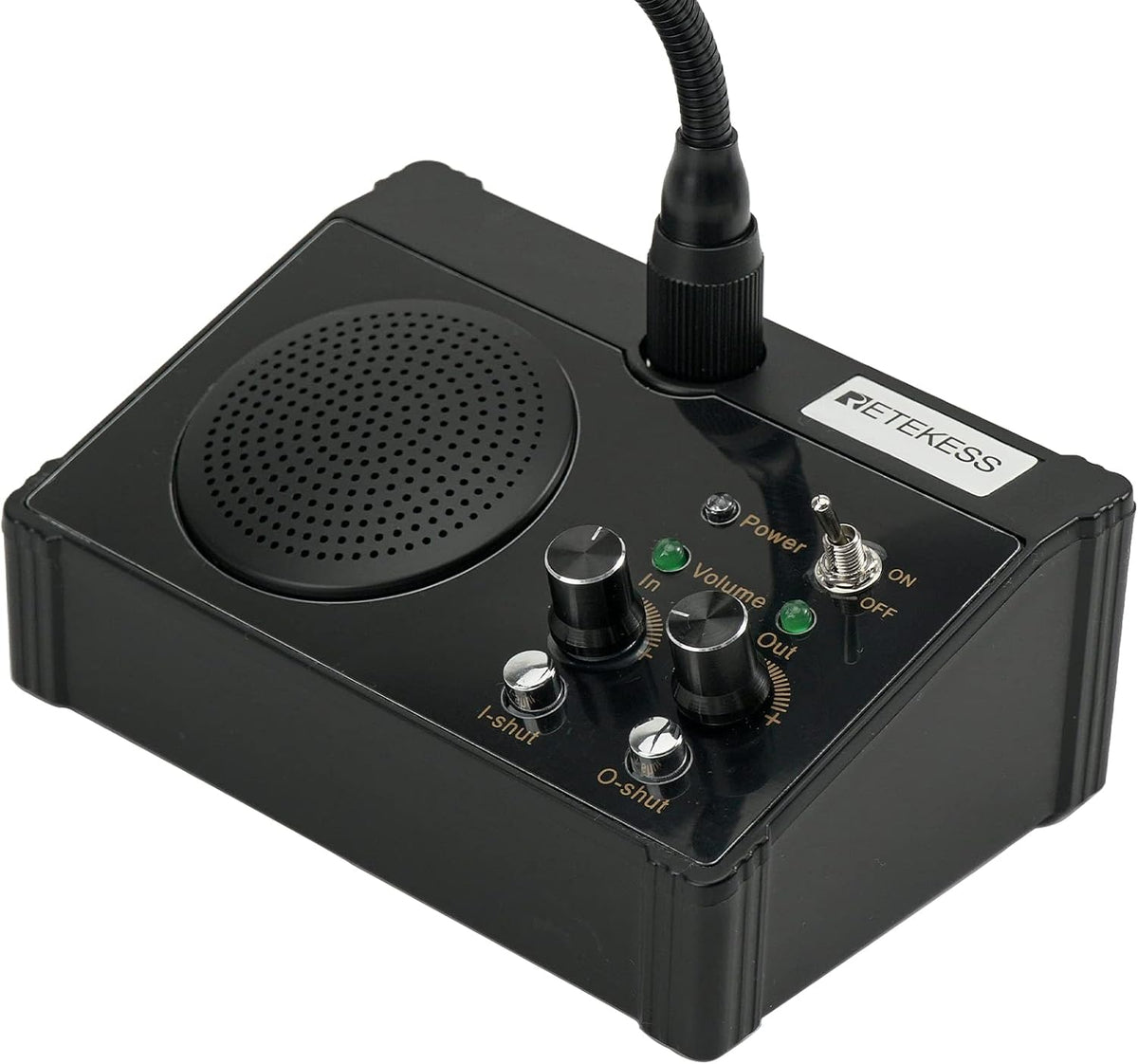 2 Way Window Intercom Speaker, Pack of 2 T6730